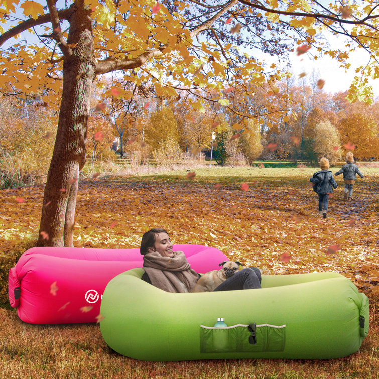 Trespass inflatable camping online lounger